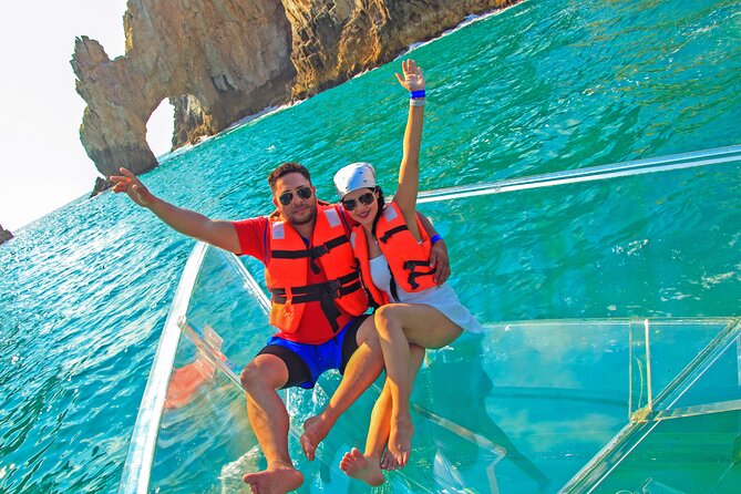 1 hour Private Navigation in Transparent Boat Arco de Los Cabos - Getting There: Plaza Bonita and a Simple Start/Finish