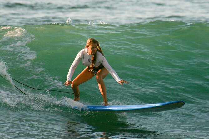 120 Min Surf Lesson / Great for All Levels - Coaching that helps you stand: paddle, pop-up, and timing