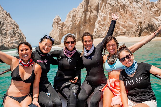 2 Dives in the Cabo Marine Park - Meet the guide team: Adriana, Sara, and Alexi