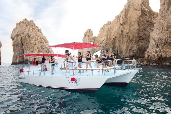 2 Hour Sunset Tour on Catamaran in Cabo San Lucas - Drinks, music, and the party level: what to expect