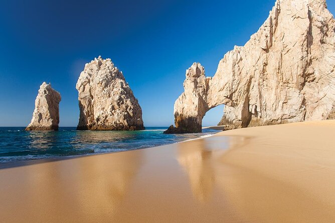 2x1 Tour: Cabo San Lucas Arch + Camels Ride + Pick up! - Tequila tasting and desert safari ride: the cultural stops inside the action