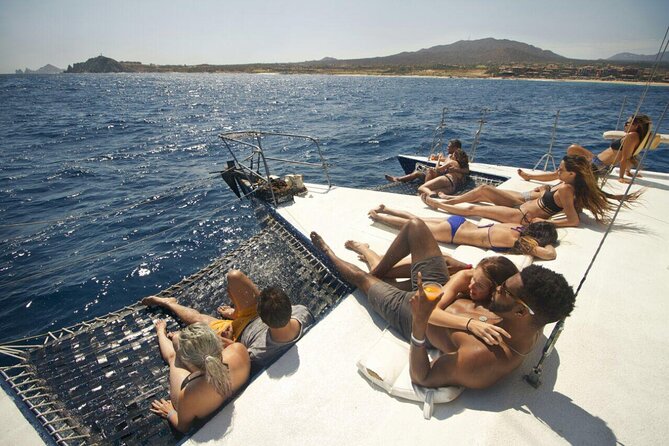 3 hour Snorkeling and Catamaran in Cabo San Lucas - Open bar after you’re back on deck: the drinks timing is the point