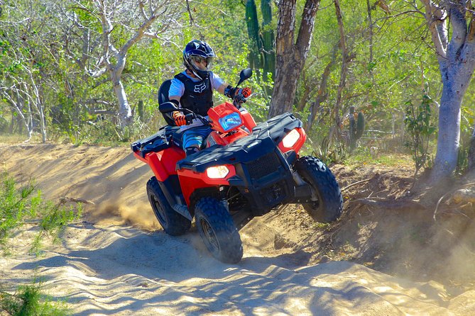 4x4 ATV Adventure with Tequila Tasting and Mexican Buffet Lunch - Tierra Sagrada ranch: safety gear, quick training, then real trail time
