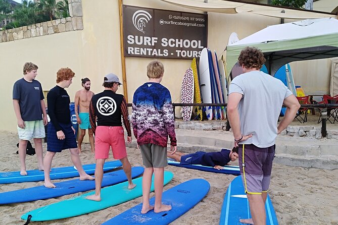 90 Min Surf Lesson / Great for Beginners - Where you start in San José del Cabo (Playa Pescadito meet-up)