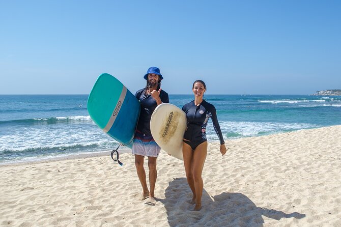 90 Min Surf Lesson / Great for Beginners - Step-by-step itinerary: sand drills, then waves, then a reset