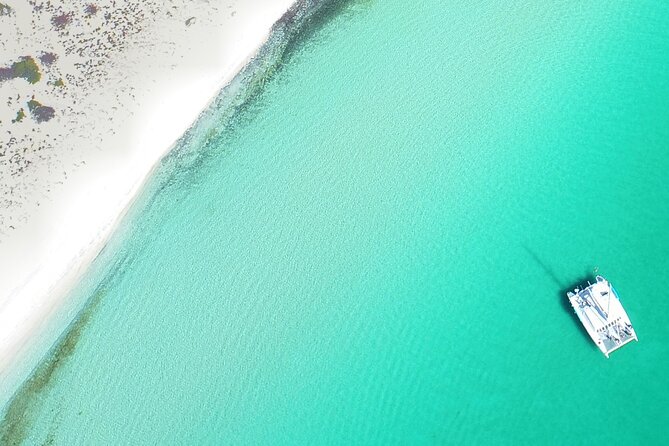 All-Inclusive catamaran Espiritu Santo Island Tour from Los Cabos - Catamaran comfort: private showers and a place to stretch out