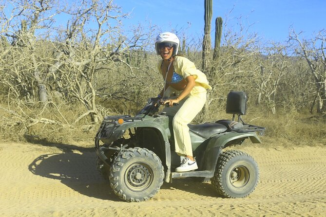 ATV Tour to Explore the Second Arch of Los Cabos - Migrino beach pass-by: a small stop with big payoff