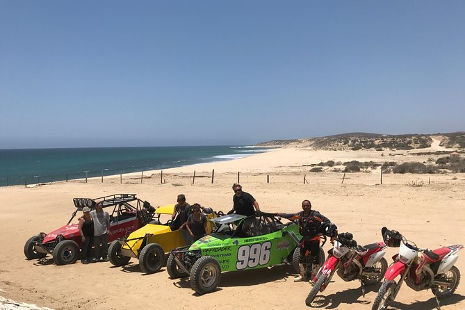 Baja Off-Road Adventure on Off-Road Motorcycle or Buggy - Baja 1000 Trail Energy: mountains, arroyos, waterfalls, and coast