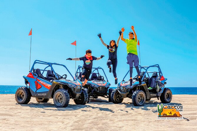 Beach and Desert Mini Razor Tour in Cabo - The Ride Reality Check: age rules, safety gear, and optional protection