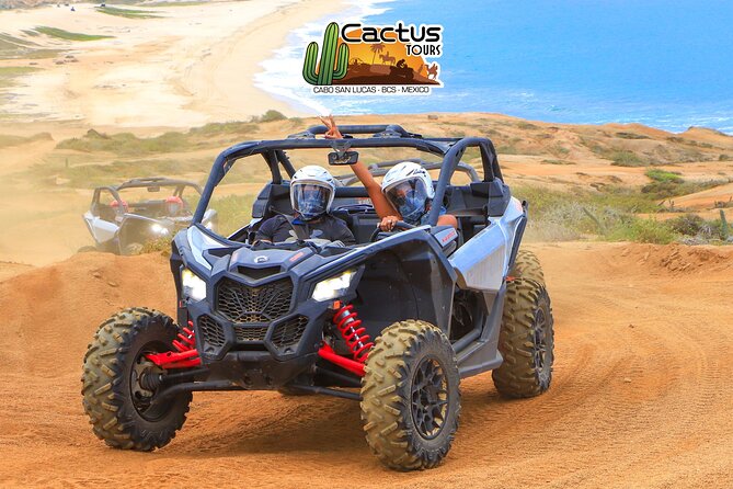 Beach and Desert Premium X3 UTV Tour in Cabo - UTV Setup: The Can-Am Maverick X3 and safety gear