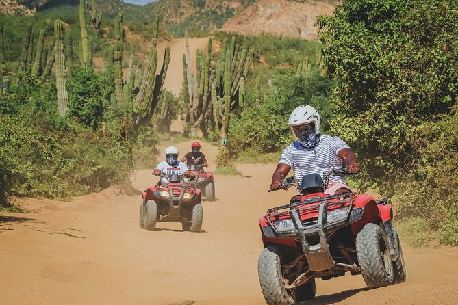 Beach ATV Adventure, Free Horseback Ride, and Sky Bike Experience - Migriño Beach: Golden Sand, Dunes, and the Sunset Factor