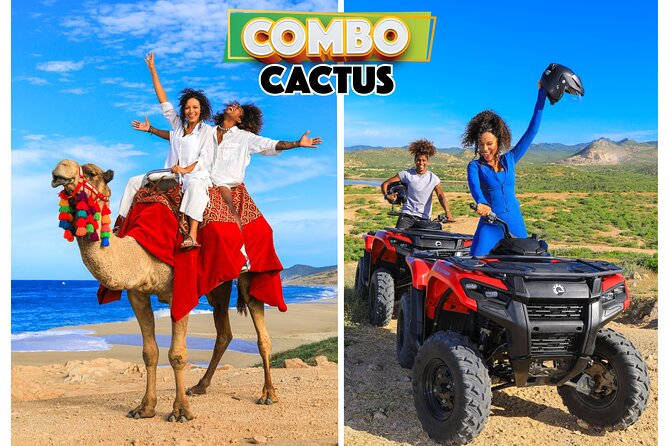Beach, ATV, and Camel Ride Combo Tour - Camel Encounter on the Beach: Calm Views and Up-Close Interaction