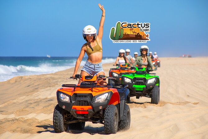 Beach ATV, Free Camel Ride, and Sky Bike Combo - Cactus Tours stop: check-in time and getting oriented