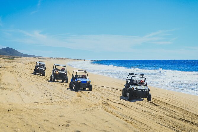 Beach CAN-AM SXS X3 and Horseback Ride in Cabo - Tequila tasting and buffet: what the downtime is for