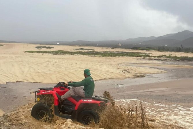 Beach & Dunes Atv Adventure !! - ATVs in Excellent Condition and Clean Helmet-and-Bandana Gear