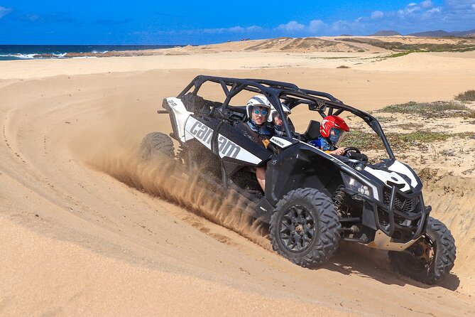 Beach UTV Adventure with Free Camel and Horseback Ride - Cactus Tours check-in, aviary time, and the safety briefing