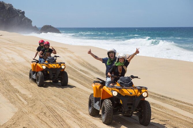 Cabo ATV and Camel Ride Combo Migriño Adventure - The ATV Beach Ride: Gear Up, Pay Attention, Ride Smart