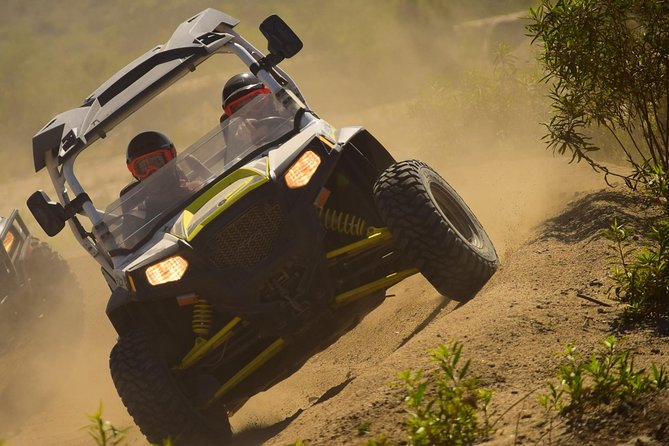 Cabo Candelaria Village Adventure (Triple UTV) - The Off-Road Course: Beach Runs, Desert Trails, and Breaks Built In
