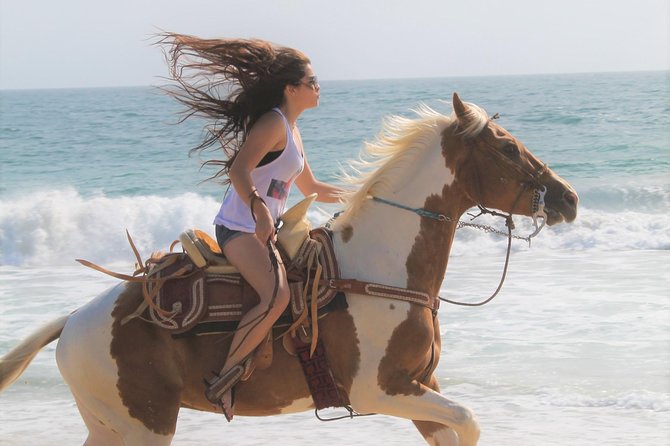 Cabo Desert ATV & Beach Horseback Combo enjoy adventure and beauty! - Horseback at Migriño Beach: What the Ride Feels Like