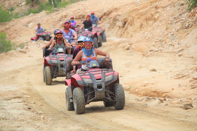 Cabo Desert ATV & Beach Horseback Combo enjoy adventure and beauty! - ATV on Desert Trails: Dust, Controls, and Shared Machines