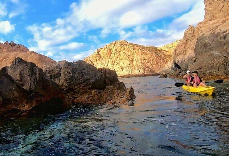 Cabo: Half-Day Kayak & Snorkel to Santa Maria & Chileno Bay - Chileno Bay: tidal pools, finger reef snorkeling, and possible turtles