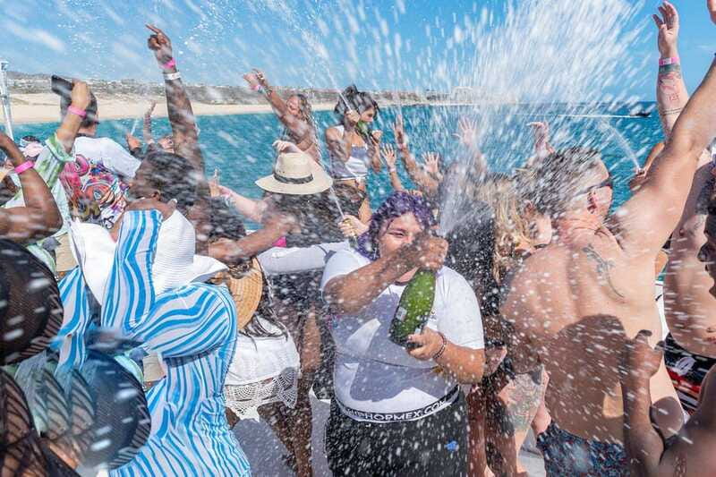 Cabo San Lucas: Adults-Only Boat Party with Drinks & Live DJ - Snorkel-Adjacent Fun: Swimming and Water Activities Stop