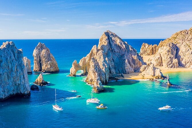 Cabo San Lucas Arch Tour and we go down to Playa del Amor - Where you meet and how the timing works in real life