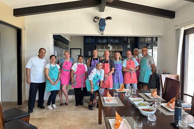 Cabo San Lucas Cooking Classes by Chef Ari - What you’ll cook: tortillas, salsa, ceviche, and a full main dish