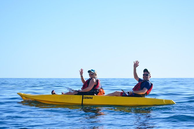 Cabo San Lucas Glass Bottom Kayak Tour and Snorkel at Two Bays - How the Santa María to Chileno kayak plan works