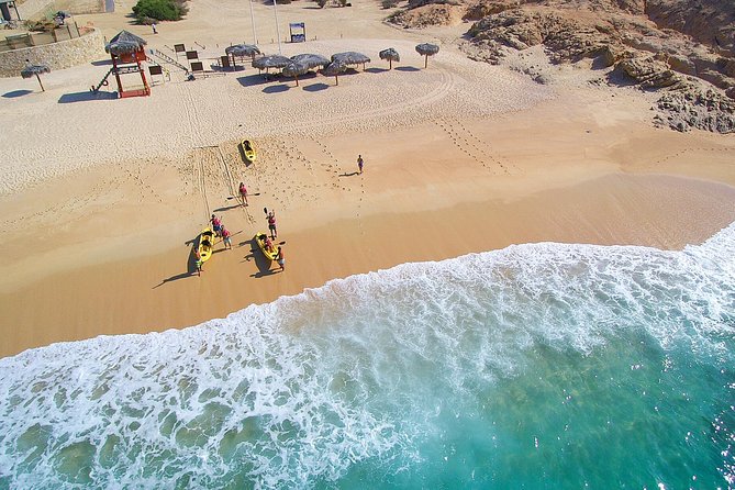 Cabo San Lucas Glass Bottom Kayak Tour and Snorkel at Two Bays - Chileno Bay: where the reefs and fish usually steal the show