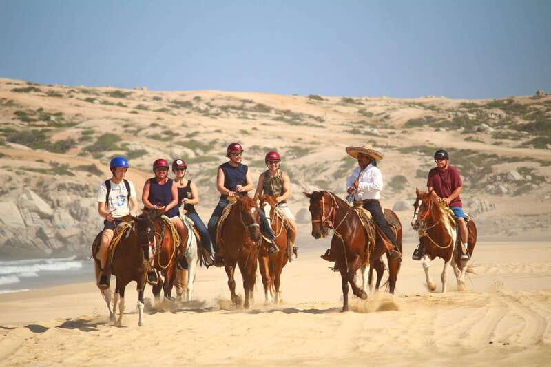 Cabo San Lucas: Horseback Riding in Migriño with Transfers - Downtime back at Migriño: photos, tequila tasting, and food/drinks