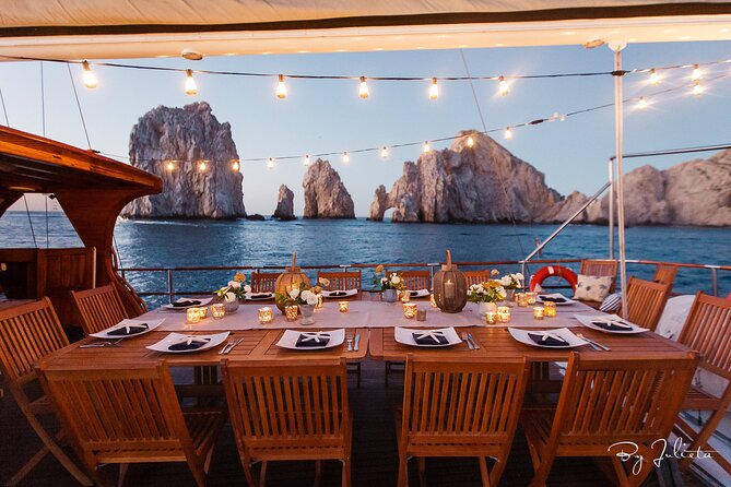 Cabo San Lucas Luxury Sailing Yacht and Dinner with a Chef - The On-Board Experience: Seating, Service, and Vibe