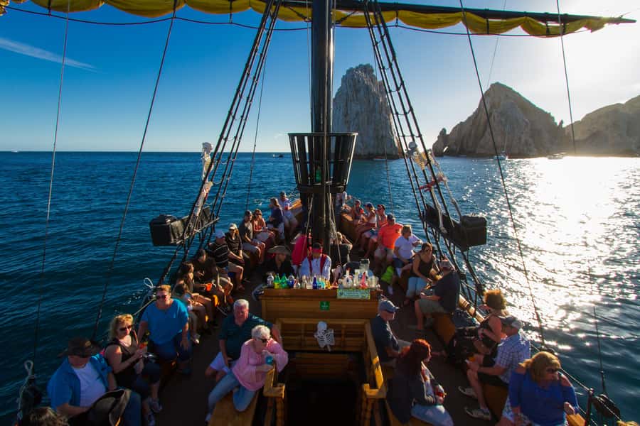 Cabo San Lucas: Pirate Cruise with Snorkel Treasure Hunt - Treasure Map Hunt: Cabo Arch Views Plus Sea-Lion Hints