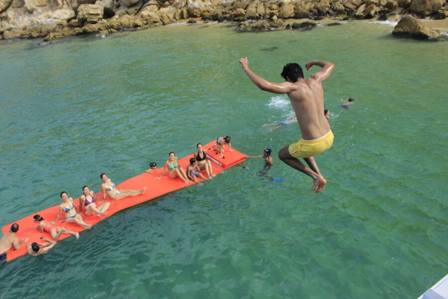 Cabo San Lucas: Private Catamaran Cruise - Private Catamaran Comfort with La Isla as Your Launch Pad