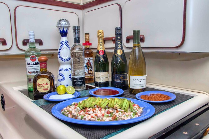 Cabo San Lucas Private Yacht Cruise with Open Bar - Onboard Food, Open Bar Options, and Paddleboarding Gear