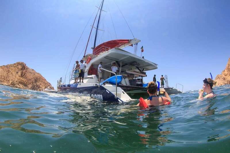 Cabo San Lucas: Snorkel, Lunch and Sail Experience - The catamaran details that matter: space, shade, bathrooms, and sun nets