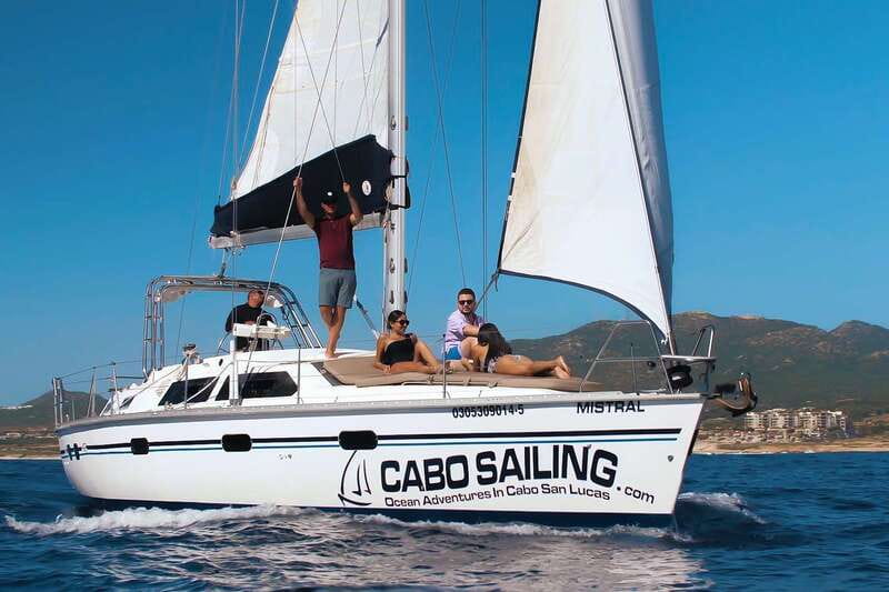 Cabo San Lucas: Snorkeling & Sailing Half-Day Trip - Passing the Arch and Lovers Beach from the water