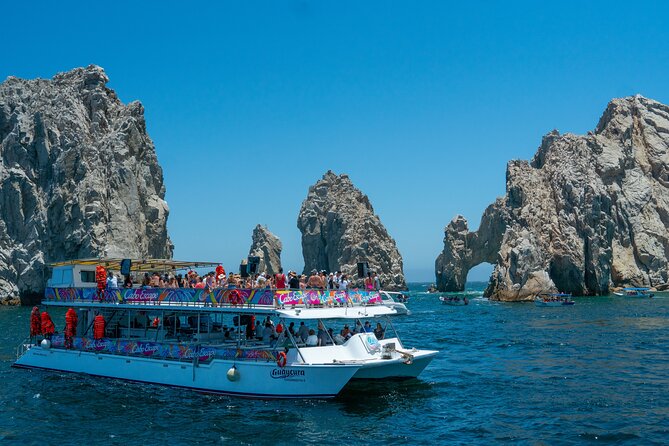 Cabo San Lucas Sunset Cruise Full dinner, open bar and transfer - Key Highlights to Know Before You Go