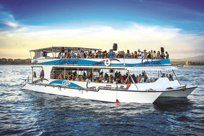 Cabo San Lucas Sunset Dinner Cruise with Open Bar - Where the night starts: Dock Zero and a 5:00 pm that won’t wait