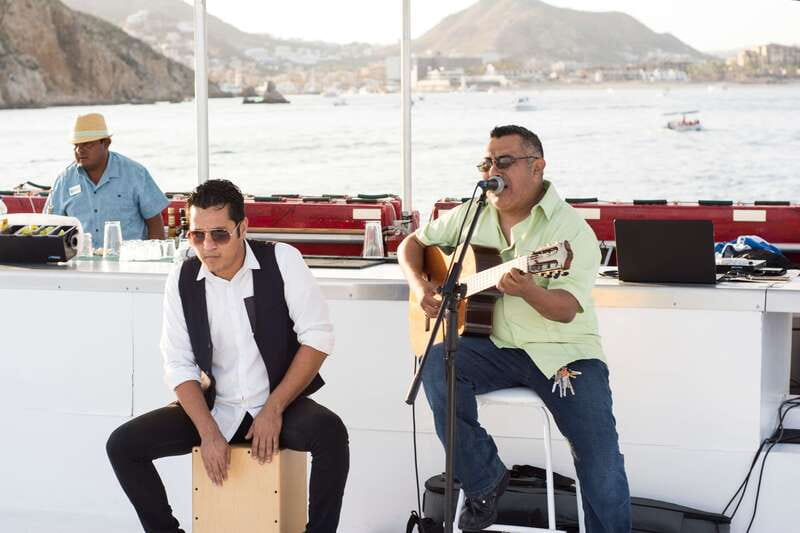 Cabo: Sunset Cruise with Dinner, Music & Open Bar - Dinner on the Water: Tamales, Fajitas, and Chef’s Salad