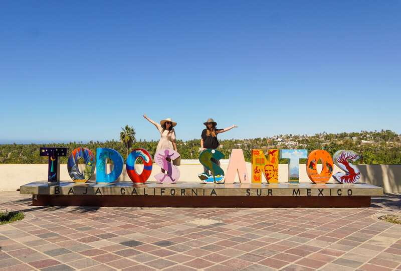 Cabo: Todo Santos Tour with Camel Ranch, Tequila and Lunch - Walking Todos Santos: cobblestones, mission area, and art without the stress