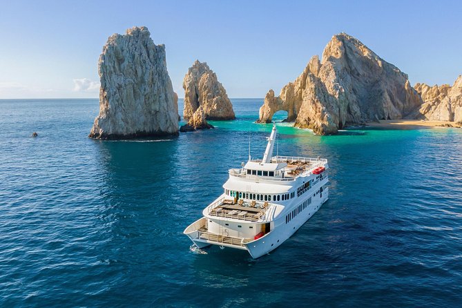 Cabo Whale Watch Three-Level Vessel and Majestic Arch - Cabo’s three-deck whale watch: why this one makes sense