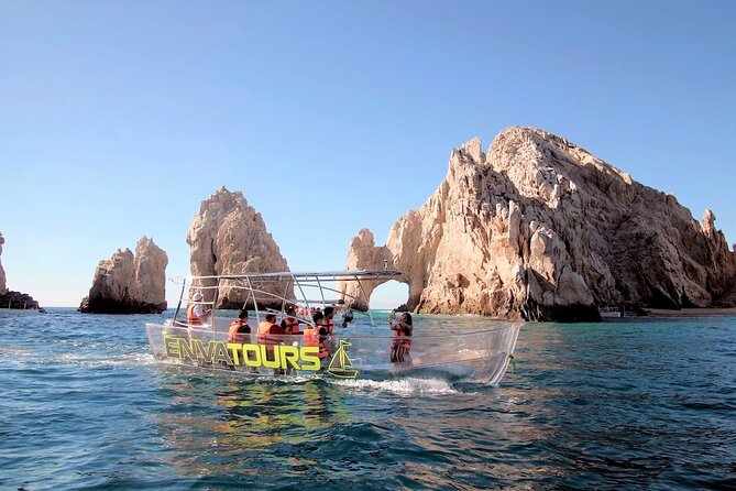 Clear Boat to Cabo Lands End, The Arch and more - What the one-hour schedule really feels like on the water