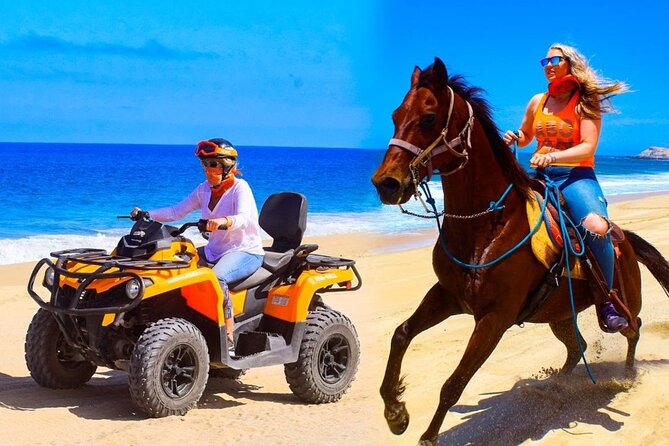 Combo Horseback Beach Ride & ATV Adventure. Tequila Tasting - Key highlights worth circling