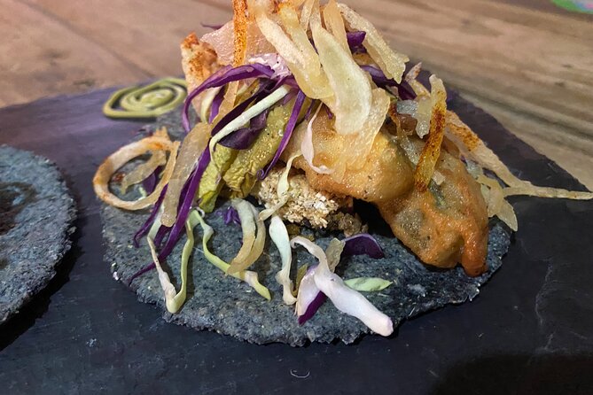 Culinary Experience +Tequila & drinks tasting by Alma de mexico - The food flow: tacos, tostadas, guacamole-style starters, and keeping pace