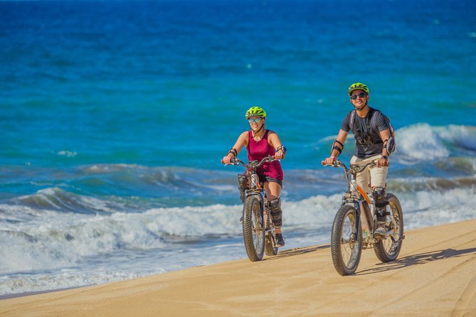 Electric Bike Beach Adventure with Tequila Tasting and Lunch - Ebike training at the start: easy lesson, real expectations