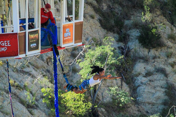 Extreme Swing - Fly from the Glass Bottom Gondola - The Glass-Bottom Gondola: A Quick Look Down Before the Swing