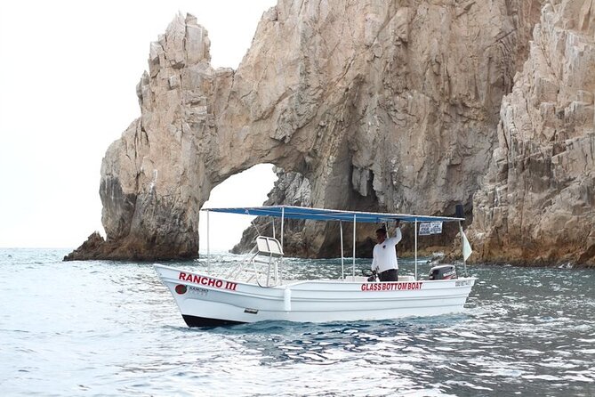 Glass Bottom Boat in Cabo San Lucas, free time in Playa del Amor - Getting to Marina Dock A without losing time