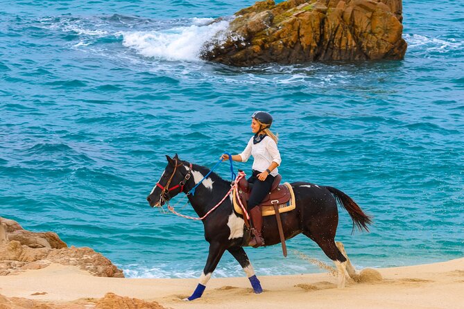 Horseback Riding Beach and Desert in Cabo - Pacific Beach Time: Wide Sand, Waves, and a Faster Edge