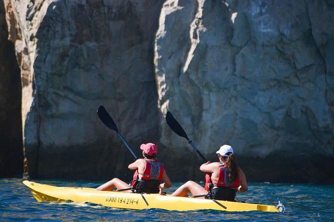 Los Cabos Arch and Playa del Amor Tour by Glass Bottom Kayak - Playa del Amor: romantic beach vibes, with real ocean reality
